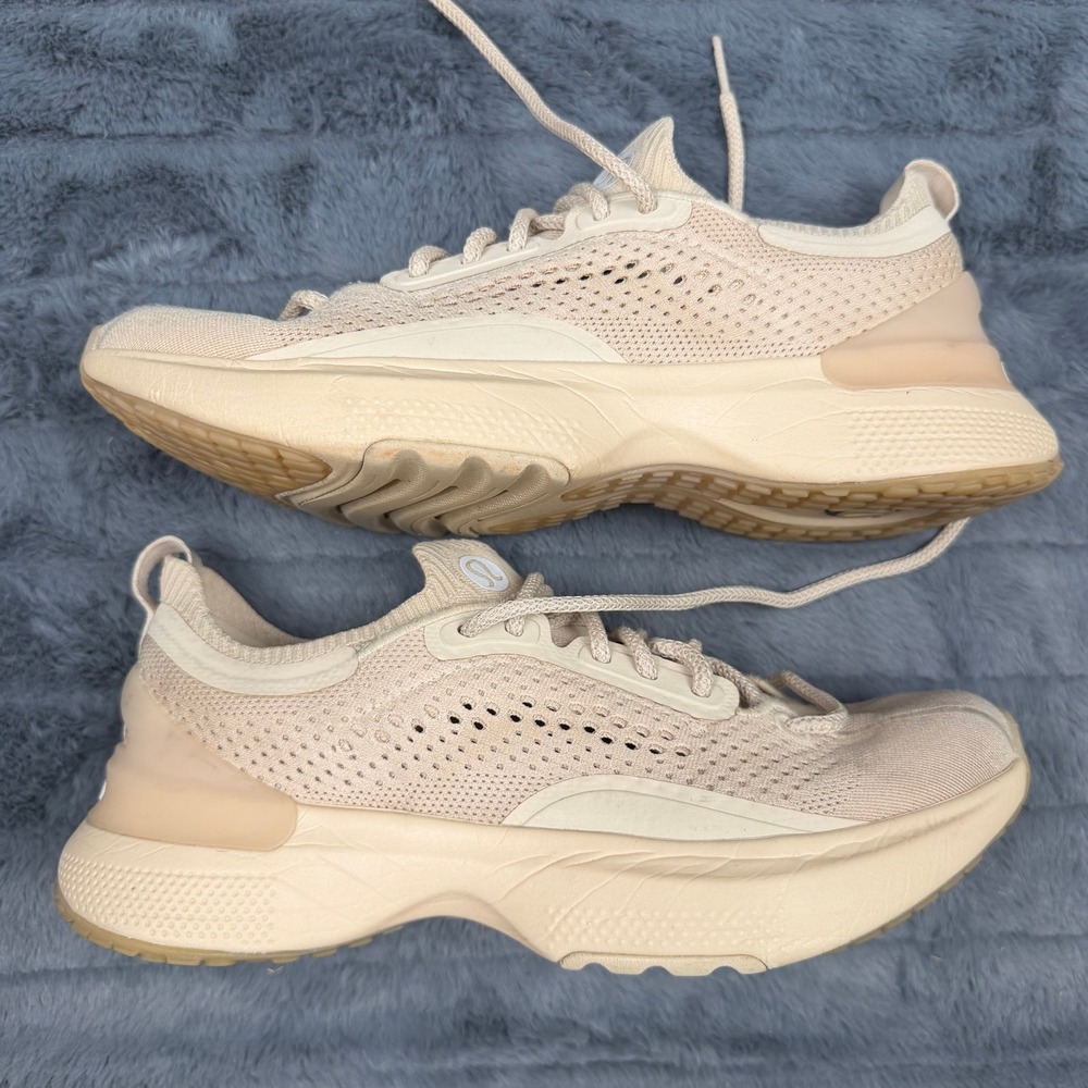 Lululemon Chargefeel 3 Low Workout Shoe Beige Sand LW9FS1S Womens 8.5